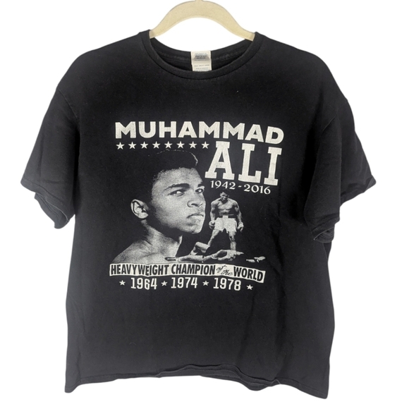 Delta Pro Weight Muhammad Ali Heavyweight Champion boxing T-shirt mens L - Picture 1 of 4